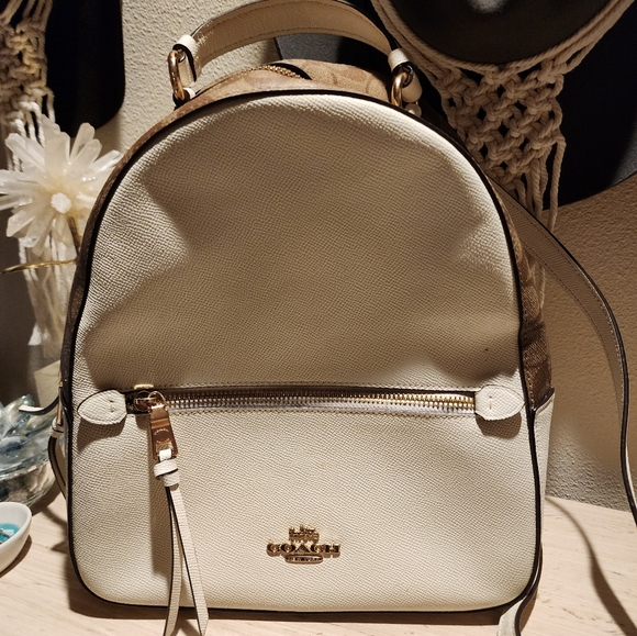 Coach backpack w/matching clutch wristlet - Picture 2 of 7